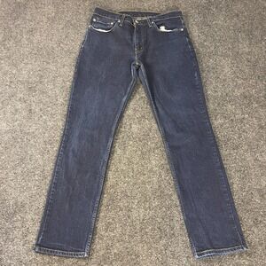 Levi's 511 Slim Fit Jeans Mens 34x32 Dark Wash Blue Denim Waterless Stretch